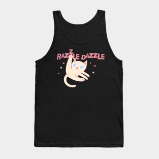 Razzle Dazzle Cat Tank Top
